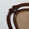 Antique Chair with Rattan Backrest, Image 7