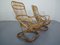 Italian Bamboo Armchairs, 1950s, Set of 2 2