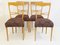 Scandinavian Beech Chairs, 1960s, Set of 4, Image 3
