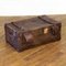 Vintage Brown Luggage Trunk, 1930s, Image 14