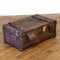 Vintage Brown Luggage Trunk, 1930s 12