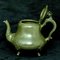 Green Late Victorian Britannia Teapot 3