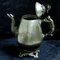 Antique Victorian Britannia Metal Teapot 5