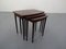 Danish Rosewood Nesting Tables, 1960s, Set of 3, Image 16