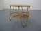 Italian Bamboo & Glass Coffee Table, 1950s, Image 16