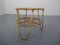 Italian Bamboo & Glass Coffee Table, 1950s, Image 11