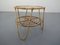 Italian Bamboo & Glass Coffee Table, 1950s, Image 2