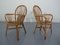 Butacas italianas de bambú y mesa, años 50. Juego de 3, Imagen 31