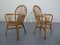 Italian Bamboo Armchairs & Table, 1950s, Set of 3 31