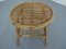 Italian Bamboo Armchairs & Table, 1950s, Set of 3, Image 10