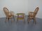 Italian Bamboo Armchairs & Table, 1950s, Set of 3, Image 19