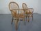 Butacas italianas de bambú y mesa, años 50. Juego de 3, Imagen 27