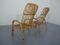 Italienische Mid-Century Sessel aus Bambus & Tisch mit Glasplatte, 1950er, 3er Set 8