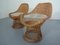 Chaises en Bambou, France, 1970s, Set de 2 2