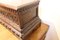Portagioie antico in legno di noce intagliato, inizio XIX secolo, Immagine 5
