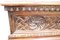 Portagioie antico in legno di noce intagliato, inizio XIX secolo, Immagine 8