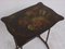 Antique Nesting Tables with Flower Motif 10