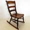 Victorian Ash & Elm Nursing Rocker, Image 1