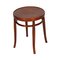 Round Vintage Bentwood Coffee Table from Thonet, 1920s, Image 1