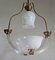 Reticello Murano Glass Ceiling Lamp by Ercole Barovier, 1940s 8