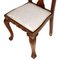 Chaises Style Baroque Chippendale en Noyer, Italie, 1920s, Set de 6 6