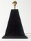 Lampada da tavolo vintage a forma di piramide, anni '70, Immagine 1