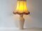 Lampe de Bureau Vintage en Céramique Rose, 1970s 5