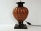 Vintage Salon Table Lamp with Ceramic Decor, 1970s 5