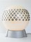 Space Age Plexiglas & Plaster Ball Lamp from Maison Arlus, 1970s, Image 12