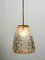 Mid-Century Glass Pendant Lamp from Rupert Nikoll, 1950s 7