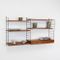 Vintage Teak Veneer Wall Unit by Katja & Nisse Strinning for String, Image 4