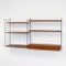 Vintage Teak Veneer Wall Unit by Katja & Nisse Strinning for String 10