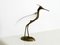 Mid-Century Modern Brass and Glass Bird by Luca Bojola for Licio Zanetti 3
