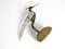 Mid-Century Modern Brass and Glass Bird by Luca Bojola for Licio Zanetti, Image 9