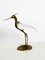 Mid-Century Modern Brass and Glass Bird by Luca Bojola for Licio Zanetti, Image 6