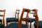 Vintage Danish Teak Anne Dining Chairs by Johannes Andersen for Uldum Møbelfabrik, Set of 6 3