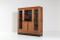 Art Deco Haagse School Oak and Beveled Glass Bookcase, 1920s 12