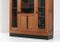 Art Deco Haagse School Oak and Beveled Glass Bookcase, 1920s, Image 4