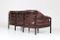 Mid-Century Modern Leather Sofa by Arne Norell for Coja 3