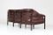 Mid-Century Modern Leather Sofa by Arne Norell for Coja, Image 3