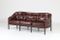 Mid-Century Modern Leather Sofa by Arne Norell for Coja 2