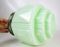 Antique Apple Green Opaline Glass Ceiling Lamp, Image 4