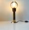 Vintage Danish Brass & Glass Table Lamp from Bang Knudsen, 1970s, Image 2