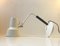 Mid-Century White Desk or Wall Lamp by Jac Jacobsen for Luxo, 1960s, Image 4
