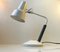 Lámpara de escritorio o pared Mid-Century en blanco de Jac Jacobsen para Luxo, años 60, Imagen 8