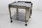 Chrome and Glass Serving Trolley, 1970s, Image 14