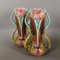Antique Art Nouveau Ceramic Vases from Barbotine D´Onnaing, Set of 2 16