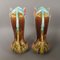 Antique Art Nouveau Ceramic Vases from Barbotine D´Onnaing, Set of 2, Image 3