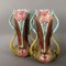 Antique Art Nouveau Ceramic Vases from Barbotine D´Onnaing, Set of 2, Image 2