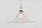 Large Frosted Glass Pendant from Limburg, 1960s 1
